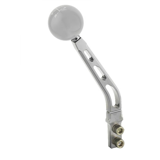 MANUAL SHIFTER LEVER;TREMEC T5;T45;T56; BILLET FINISH 6IN.SINGLE BEND