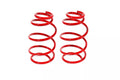 BMR 10-15 5th Gen Camaro V6 Front Lowering Springs - Red