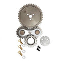 GEAR DRIVE, PQX, DUAL IDLER, CHEV 5