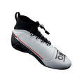 OMP Ks-2F Kart Shoes White Sz 40