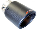 0914 VW GOLF GTI MARK 6/7 CARBON FIBER TIP OPTION (2PK) (WILL NOT FIT OEM)