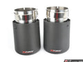 0914 VW GOLF GTI MARK 6/7 CARBON FIBER TIP OPTION (2PK) (WILL NOT FIT OEM)