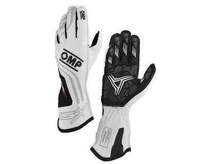 OMP KS-X GLOVES FIA 8877-2022 WHITE SIZE XL
