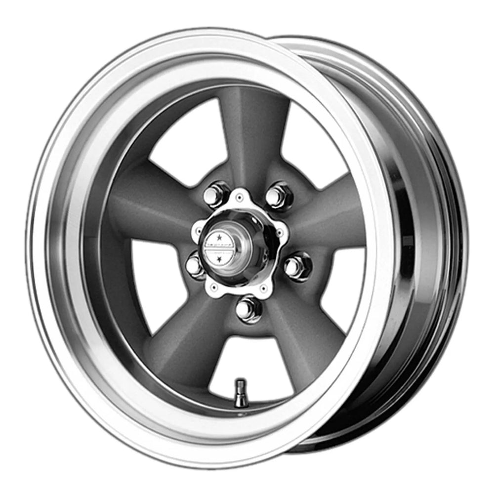 AMERICAN RACING VINTAGE VN309 15X7 5X4.5 SLV MACH-LP -5MM - VN3095765US