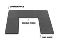 WeatherTech Comfort Mat Connect End Mats 24 x 36in. (2 Qty) Bordered - Tan