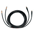TWO FLEXIBLE HOSES 22FT