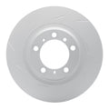 DFC 15-23 Porsche Macan Left Front GeoSPEC Coated Rotor - Slotted