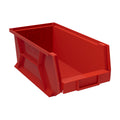 RED BINS 6IN X 8.2IN X 13.2IN (6 PACK)