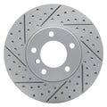 DFC 07-21 BMW 228i Front Left Drilled & Slotted Geoperformance Rotor