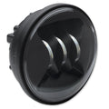 6045 MODEL 12V SAE/ECE RIGHT HAND TRAFFIC LED FOG LIGHT W/BLACK INNER BEZEL