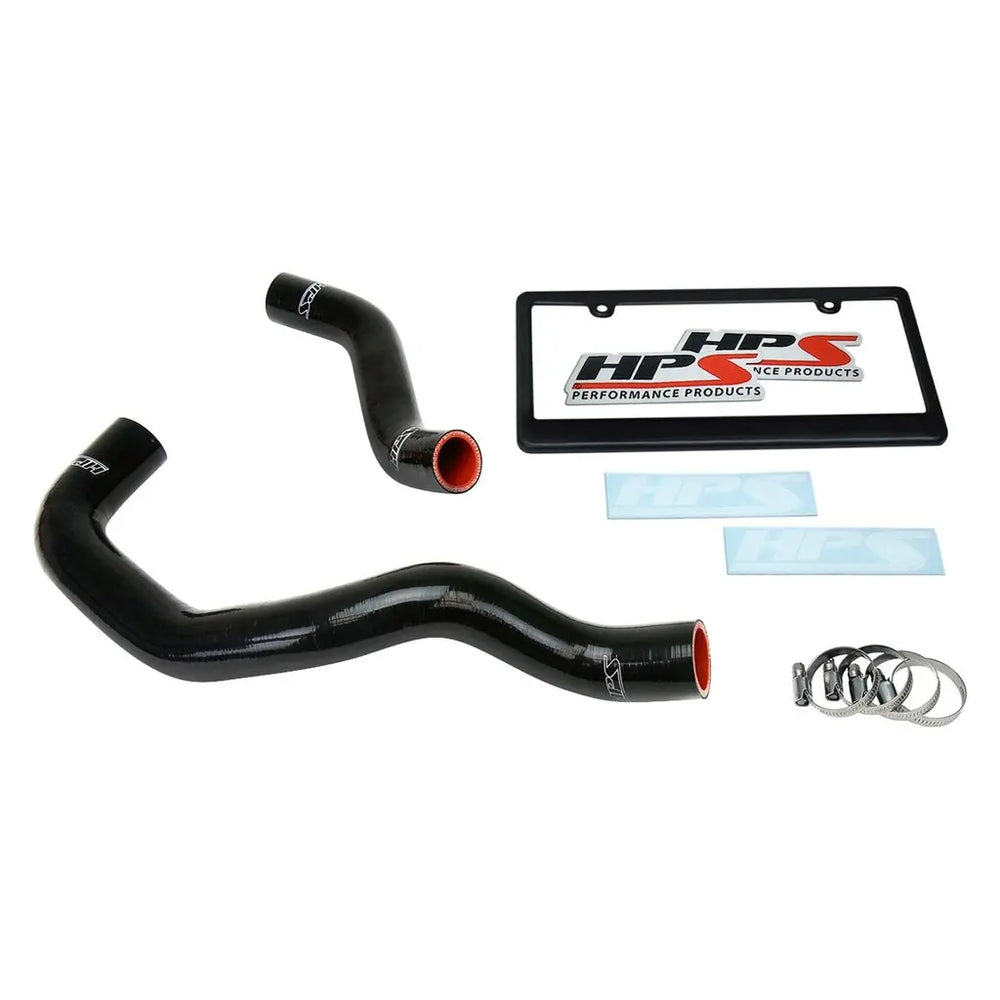 HPS Performance Black Reinforced Silicone Radiator Hose Kit Coolant for Lexus 98-05 GS300 I6 3.0L