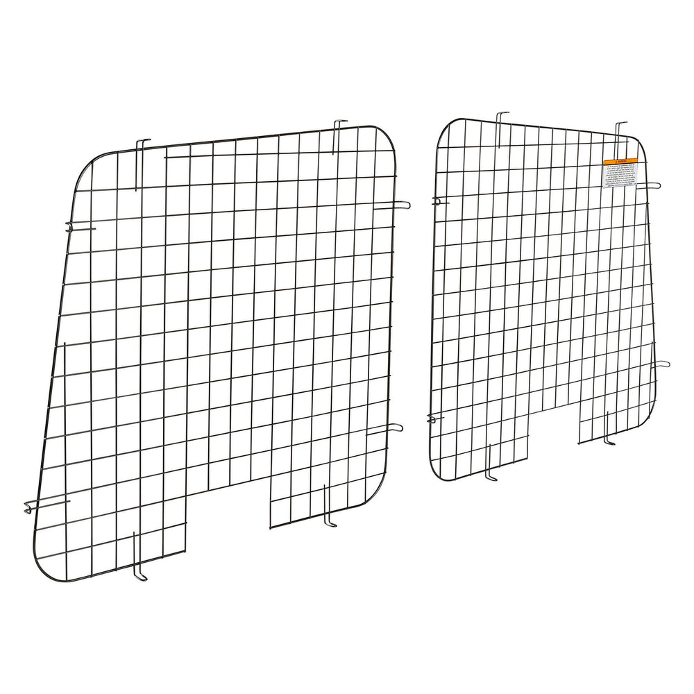 00C FULLSIZE GM VANS 7 GAUGE STEEL FULL REAR DOOR WINDOW SCREEN 223/4 X 23.5IN BLACK FINISH