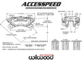 Wilwood Caliper-Forged Dynalite-M-Anodize 1.75in Pistons 1.00in Disc