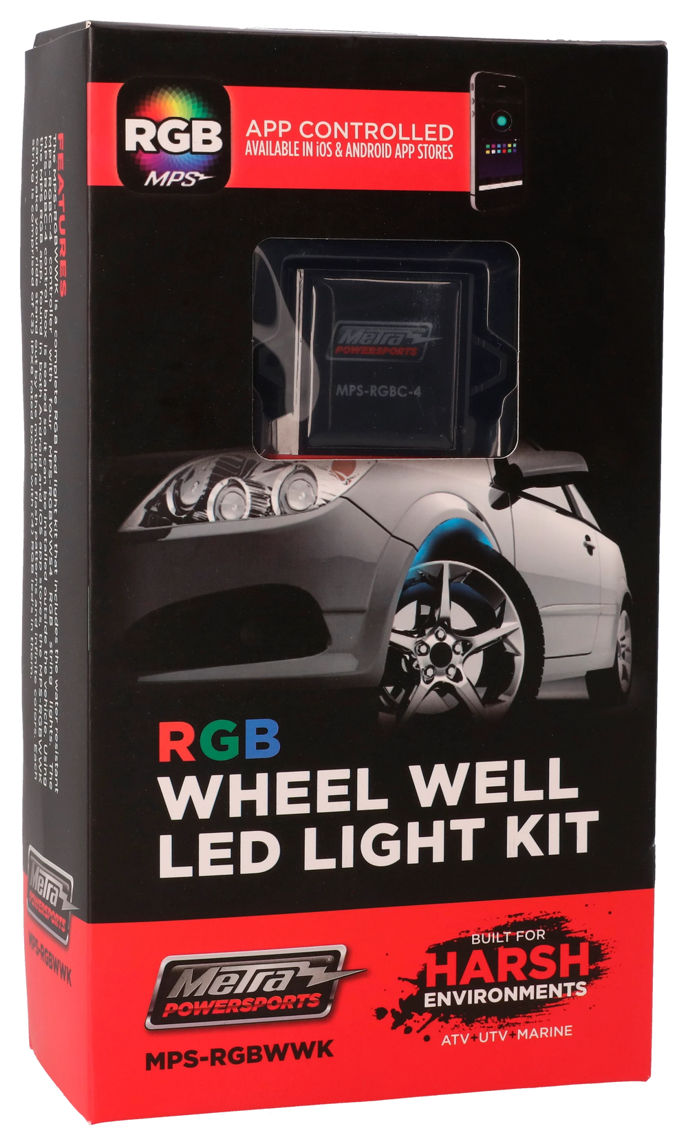 RGB POD LED STRING KIT 4 PODS 1 CONTROLLER