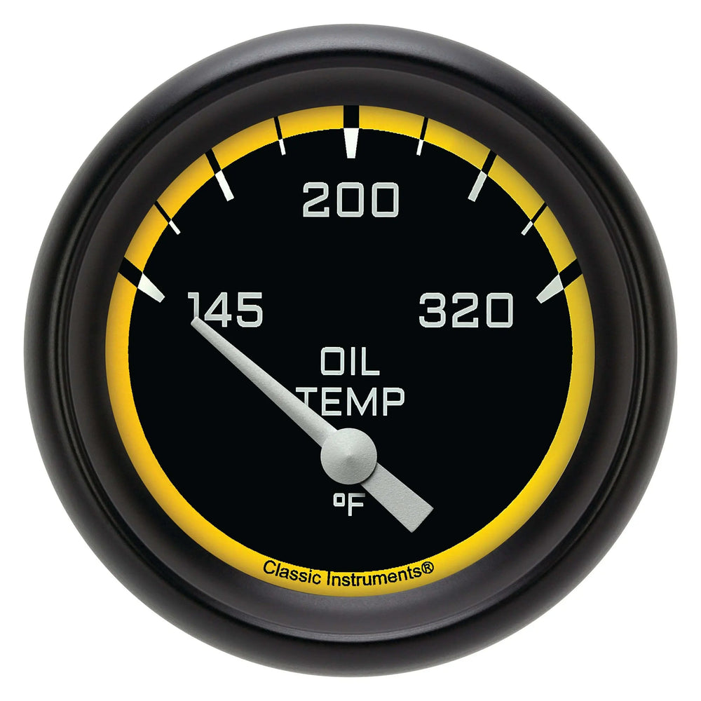 AUTO CROSS YLW 2 5/8IN OIL TEMP