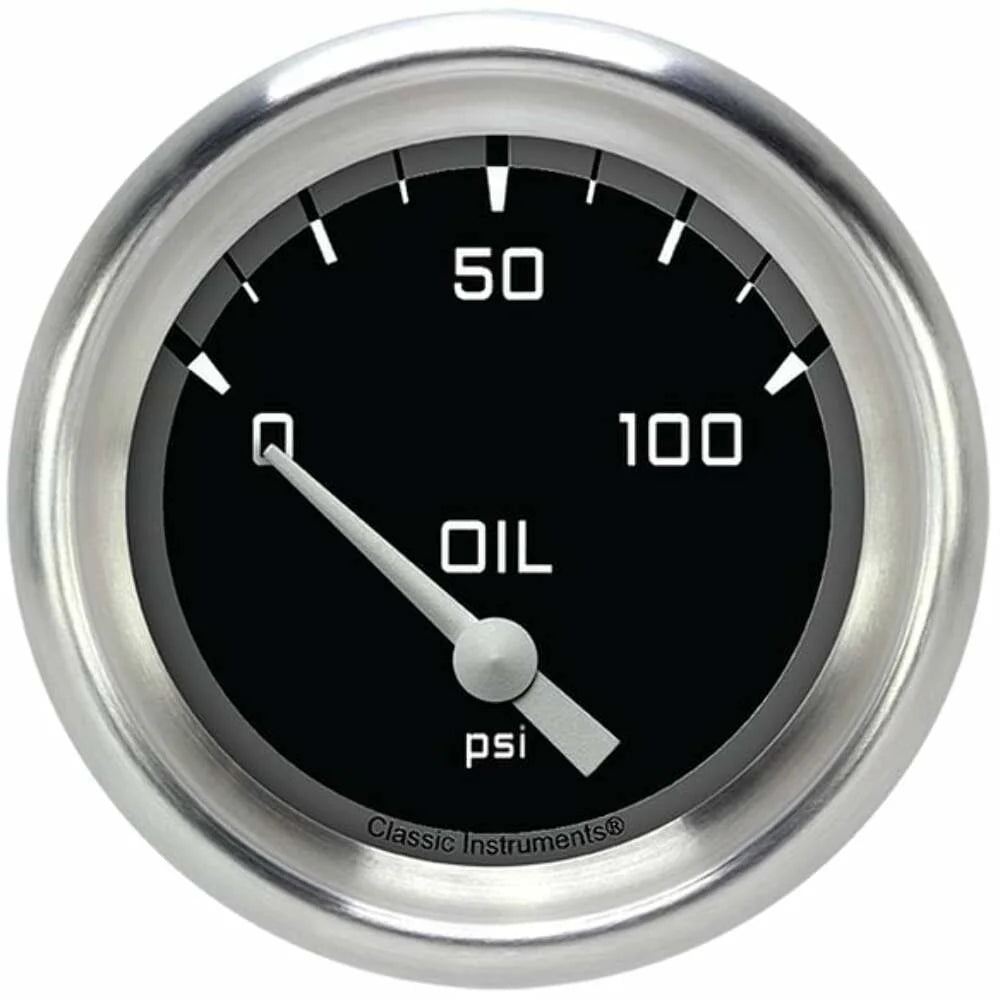 AUTO CRS GRY 2 5/8IN OIL PRES 100PS