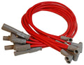 Super Conductor Spark Plug Wire Set Chevy '82-'83 Camaro/Trans Am For Use On Chevy '82-'83 Camaro/Trans Am, Red Jacket MSD Ignition