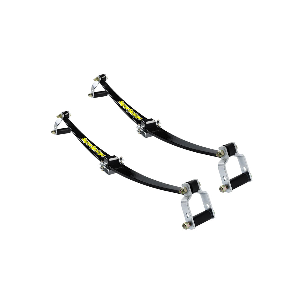 SUPER SPRINGS LEAF SPRING SUSPENSION ENHANCER BOOSTS AND STABILZES LOADS