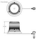 LED BEACON AMBER CL2 VM