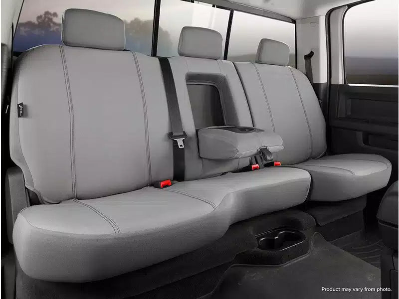 0511 DAKOTA SP SEAT COVER GRAY REAR SPLIT 40/60
