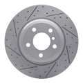DFC 12-20 BMW Activehybrid 3 Rear Left Drilled & Slotted Geoperformance Rotor