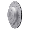 DFC 12-20 BMW Activehybrid 3 Rear Left Drilled & Slotted Geoperformance Rotor
