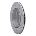 DFC 12-20 BMW Activehybrid 3 Rear Left Drilled & Slotted Geoperformance Rotor