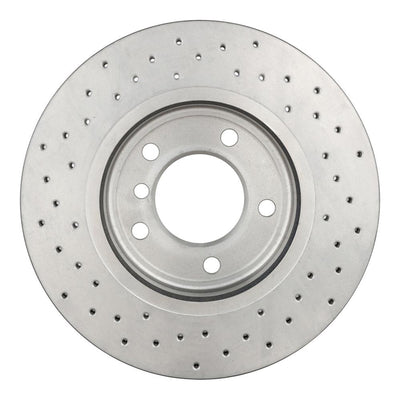 Brembo 2000 BMW 323Ci/99-00 323i/01-06 325Ci Front Premium Xtra Cross Drilled UV Coated Rotor