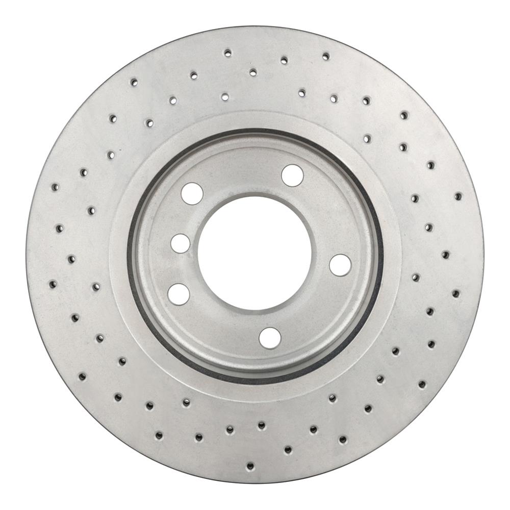 Brembo 2000 BMW 323Ci/99-00 323i/01-06 325Ci Front Premium Xtra Cross Drilled UV Coated Rotor