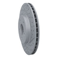 R1 01-08 Ford Mondeo (Mexico) Front Right Drilled & Slotted Geoperformance Rotor