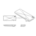 24" X 63" X 7" BLOW MOLDED HOLDING