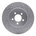 R1 19-26 Mercedes-Benz Cla200 (Mexico) Rear Left Drilled & Slotted Geoperformance Rotor