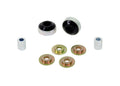 Control arm - lower inner rear bushing 2 Shell Bushings 2 Tubes 4 Washers Install Guide Grease