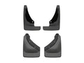 WeatherTech 25-26 Ford Bronco Sport Front & Rear Mudflaps - Black