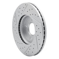 DFC 05-12 Ford Ecosport (Mexico) Front Right Drilled & Slotted Geoperformance Rotor