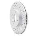 DFC 14-23 Ford Transit Courier (Mexico) Front Left Drilled & Slotted Geoperformance Rotor