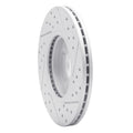 DFC 14-23 Ford Transit Courier (Mexico) Front Left Drilled & Slotted Geoperformance Rotor