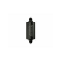 Turbosmart 10um 8AN Inline Fuel Filter - Black