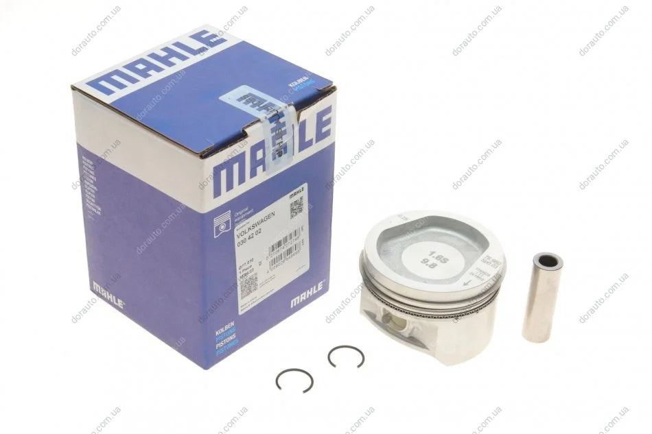 PISTON WITH RINGS