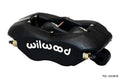 Wilwood Caliper-Forged Dynalite 1.38in Pistons .38in Disc