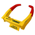 ~(16.1 lbs. 21X16X12)~ TRIMAX  Deluxe Wheel Chock Lock Keyed Alike Two Pack Of TCL75 Includes Carrying Case