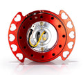 NRG Quick Release Kit - Red Body/ Red Heart Cutout Ring