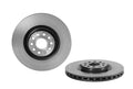 Brembo 09-12 VW CC/12-13 Golf R/06-08 Passat/2008 R32 Front Premium UV Coated OE Equivalent Rotor