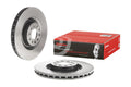Brembo 09-12 VW CC/12-13 Golf R/06-08 Passat/2008 R32 Front Premium UV Coated OE Equivalent Rotor