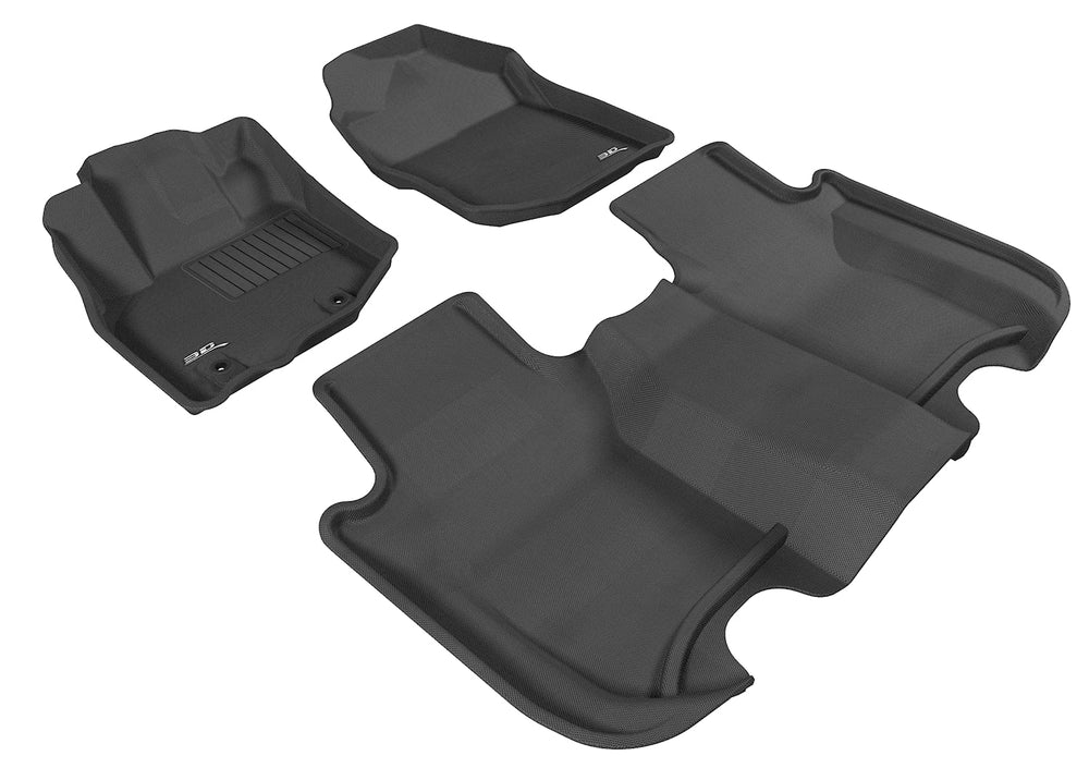 3D KAGU FLOOR MAT 2 ROW SET TAN