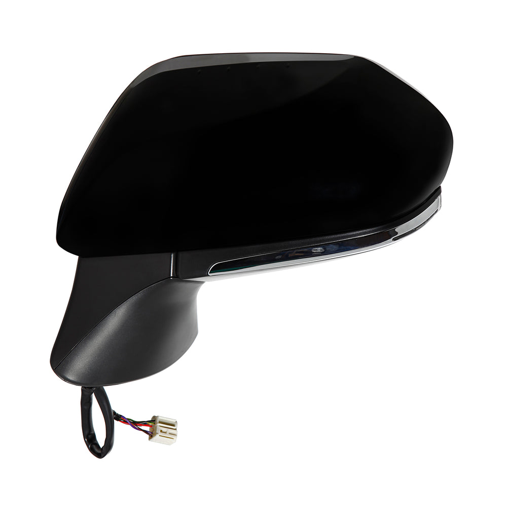 LH MIRROR OTR REAR VIEW; W/O A/V MONITOR; W/BSD/ W/COVER PTM TOYOTA CAMRY 1824