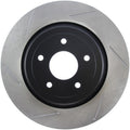 Stoptech auto part close-up