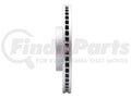 DFC 13-20 Ford Special Service Police Sedan Front Right Drilled & Slotted Geoperformance Rotor