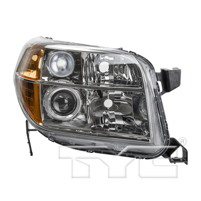 RH HEADLAMP LENS/HOUSING HONDA PILOT 20062008