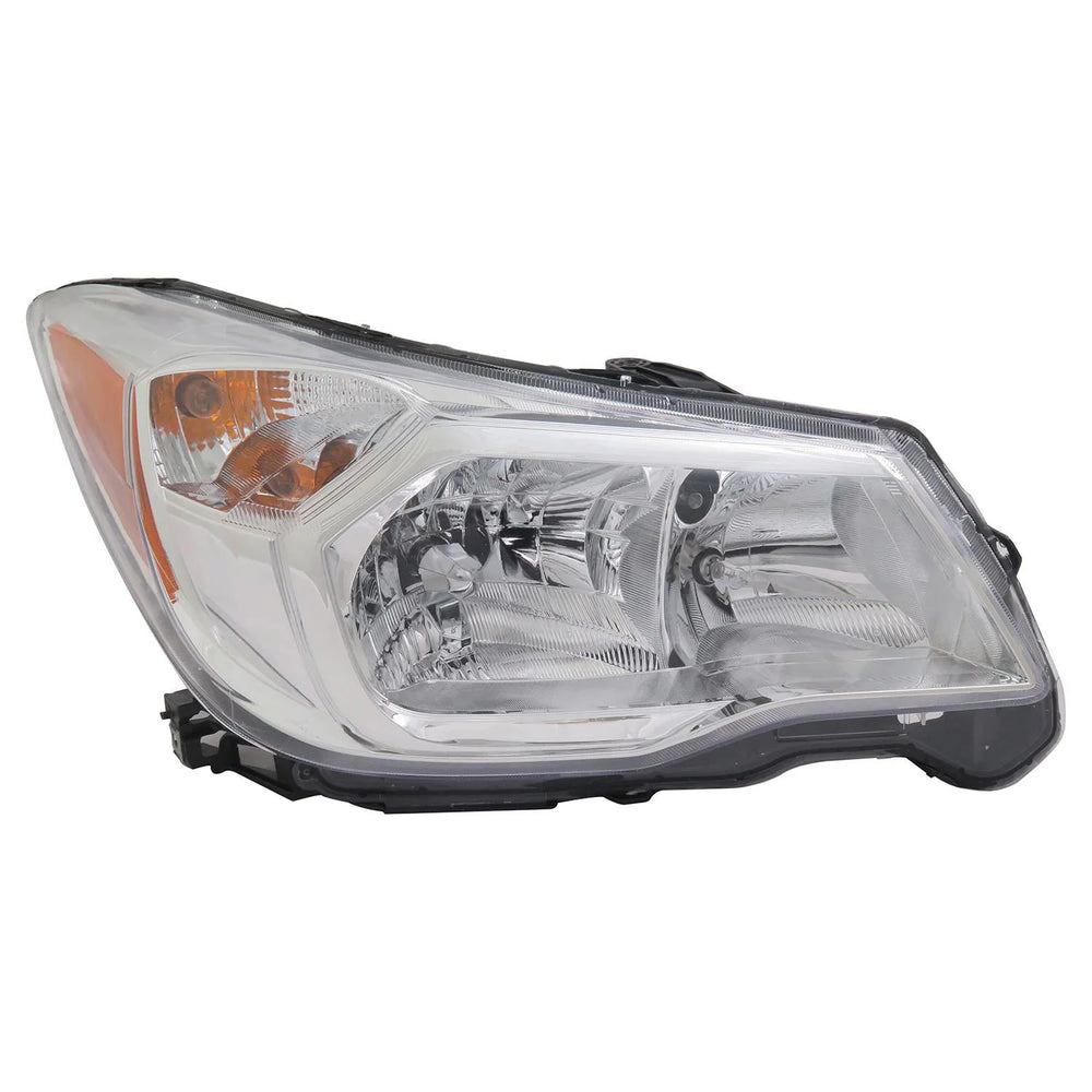CAPA 1416 SB FRSTR HALGN 2.5L CHR BEZEL HEADLAMP ASSY RH